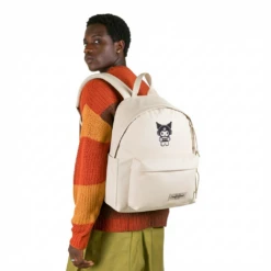 Alternative view of EASTPAK DAY PAK'R MONOTONE BEIGE Kuromi Wonder Mood Embroidered Backpack