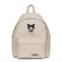 EASTPAK DAY PAK'R MONOTONE BEIGE Kuromi Wonder Mood Embroidered Backpack