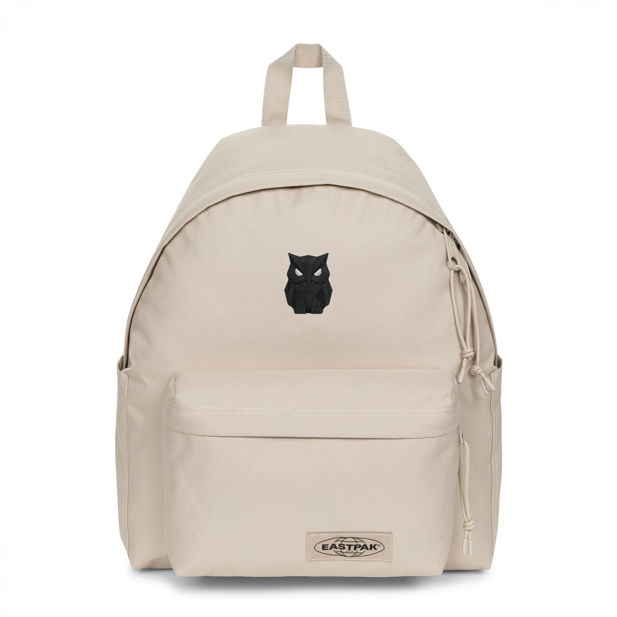 EASTPAK DAY PAK'R MONOTONE BEIGE Pet Parade Embroidered Backpack 1 EASTPAK DAY PAK'R MONOTONE BEIGE Pet Parade Embroidered Backpack