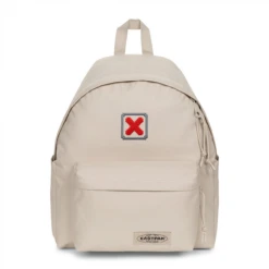 EASTPAK DAY PAK'R MONOTONE BEIGE Error Screen Embroidered Backpack