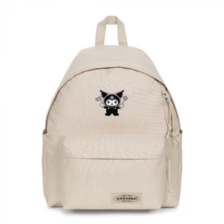 EASTPAK DAY PAK'R MONOTONE BEIGE Kuromi Wonder Mood Embroidered Backpack