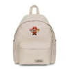 EASTPAK DAY PAK'R MONOTONE BEIGE Mario Bright Smile Embroidered Backpack -Eastpak Embroidered Backpacks JS0A85MADPCOS1 EMBRO 20260426 205 hero