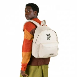 Alternative view of EASTPAK DAY PAK'R MONOTONE BEIGE Kuromi Sunny Smile Embroidered Backpack