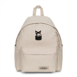 EASTPAK DAY PAK'R MONOTONE BEIGE Kuromi Calm Glow Embroidered Backpack