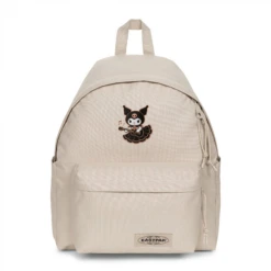 EASTPAK DAY PAK'R MONOTONE BEIGE Kuromi Calm Glow Embroidered Backpack