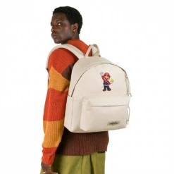 EASTPAK DAY PAK'R MONOTONE BEIGE Mario Joy Spark Embroidered Backpack 3 EASTPAK DAY PAK'R MONOTONE BEIGE Mario Joy Spark Embroidered Backpack -Eastpak Embroidered Backpacks JS0A85MADPCOS1 EMBRO 20260426 231 detail 1