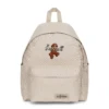 EASTPAK DAY PAK'R MONOTONE BEIGE Mario Confident Mood Embroidered Backpack