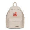 EASTPAK DAY PAK'R MONOTONE BEIGE Mario Mischief Mood Embroidered Backpack