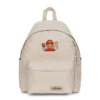 EASTPAK DAY PAK'R MONOTONE BEIGE Mario Mischief Mood Embroidered Backpack