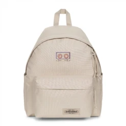 EASTPAK DAY PAK'R MONOTONE BEIGE Healing Craft Embroidered Backpack