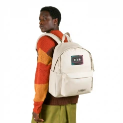 Alternative view of EASTPAK DAY PAK'R MONOTONE BEIGE Musical Love Embroidered Backpack
