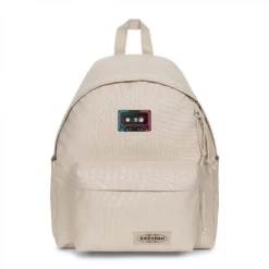EASTPAK DAY PAK'R MONOTONE BEIGE Musical Love Embroidered Backpack