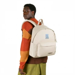 Alternative view of EASTPAK DAY PAK'R MONOTONE BEIGE Computer 95 Embroidered Backpack