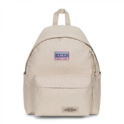 EASTPAK DAY PAK'R MONOTONE BEIGE Synthwave Pulse Embroidered Backpack