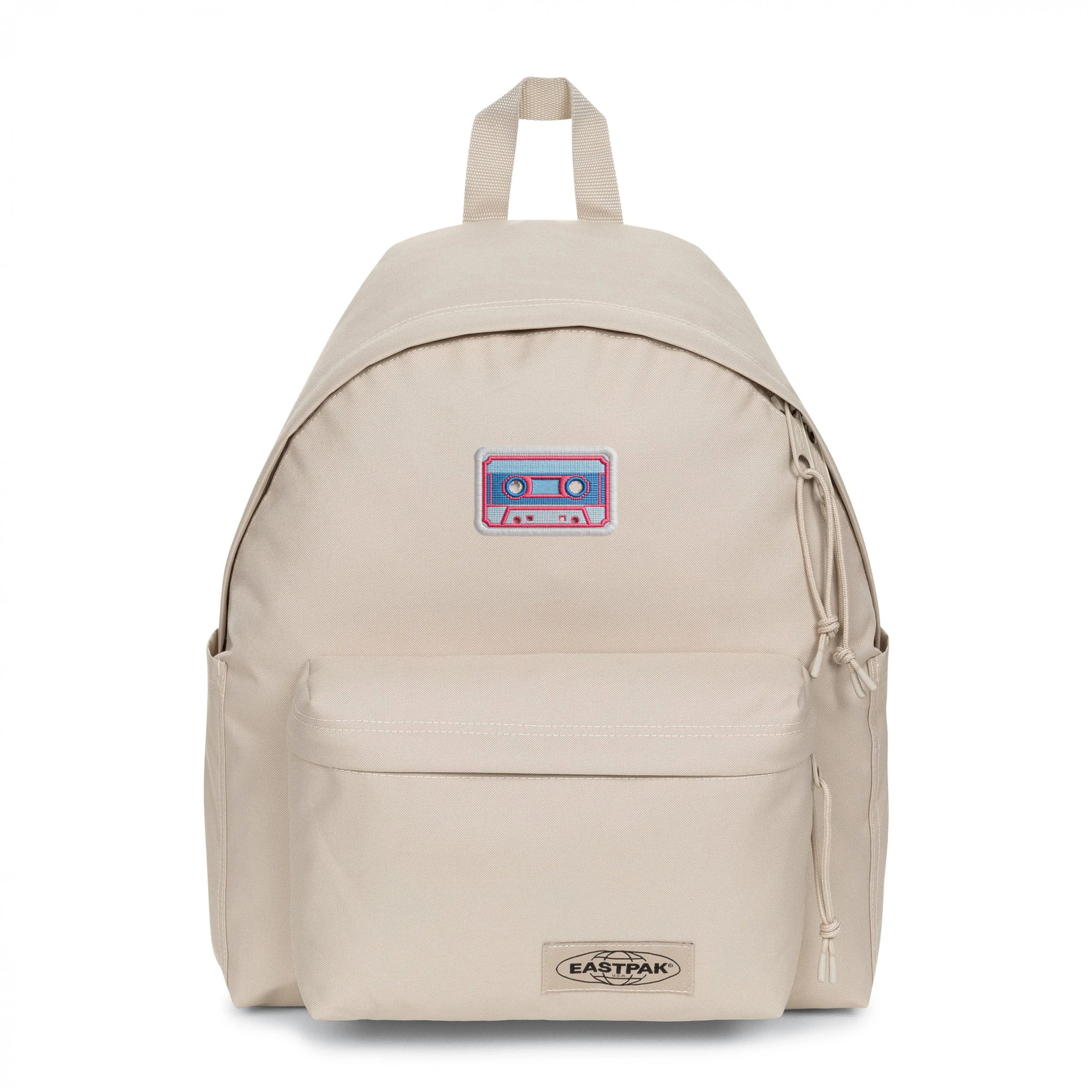 EASTPAK DAY PAK'R MONOTONE BEIGE Synthwave Pulse Embroidered Backpack 1 EASTPAK DAY PAK'R MONOTONE BEIGE Synthwave Pulse Embroidered Backpack