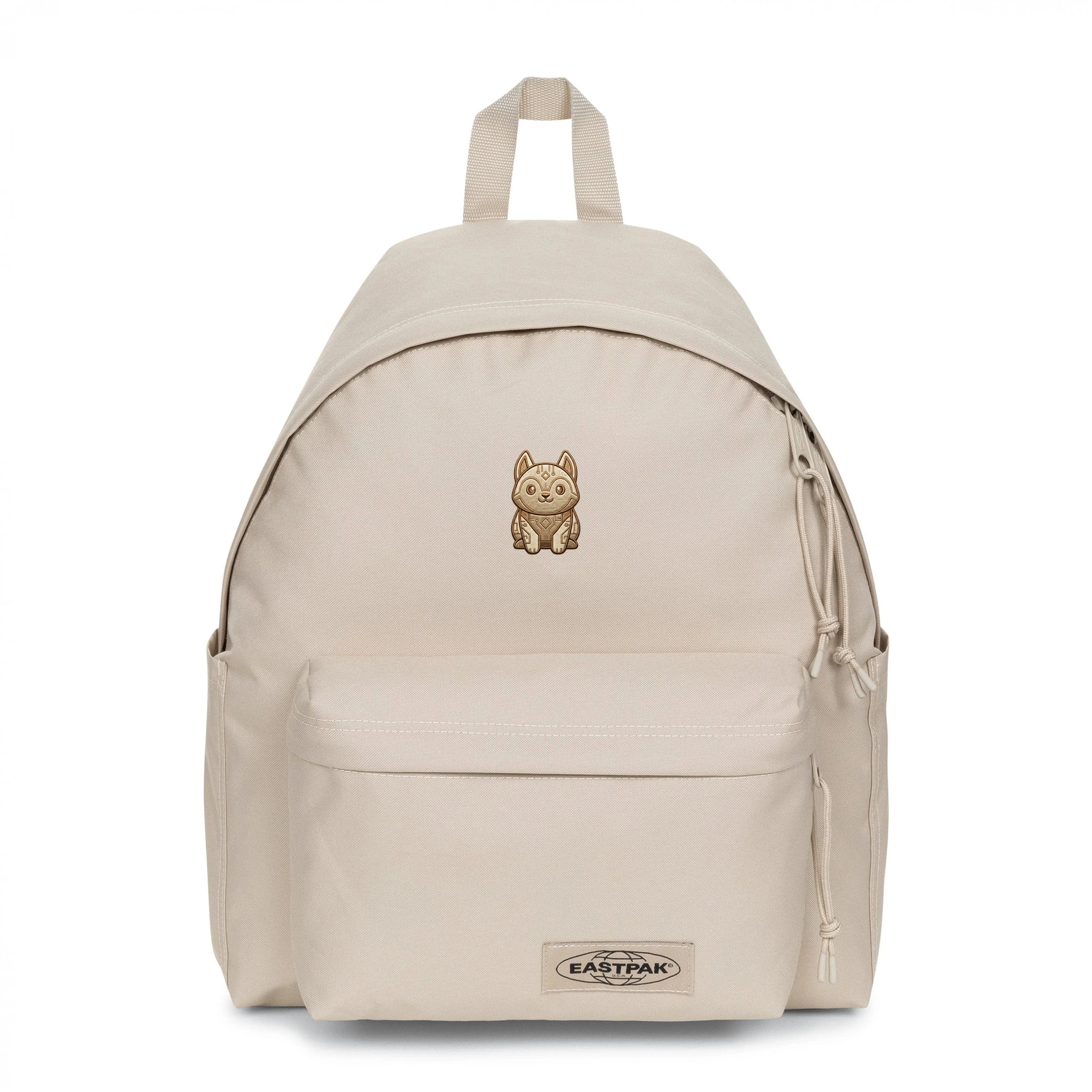 EASTPAK DAY PAK'R MONOTONE BEIGE Classic Revival Embroidered Backpack 1 EASTPAK DAY PAK'R MONOTONE BEIGE Classic Revival Embroidered Backpack