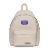 EASTPAK DAY PAK'R MONOTONE BEIGE The Atomic Purple Embroidered Backpack