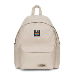 EASTPAK DAY PAK'R MONOTONE BEIGE The Creator??s Disk Embroidered Backpack