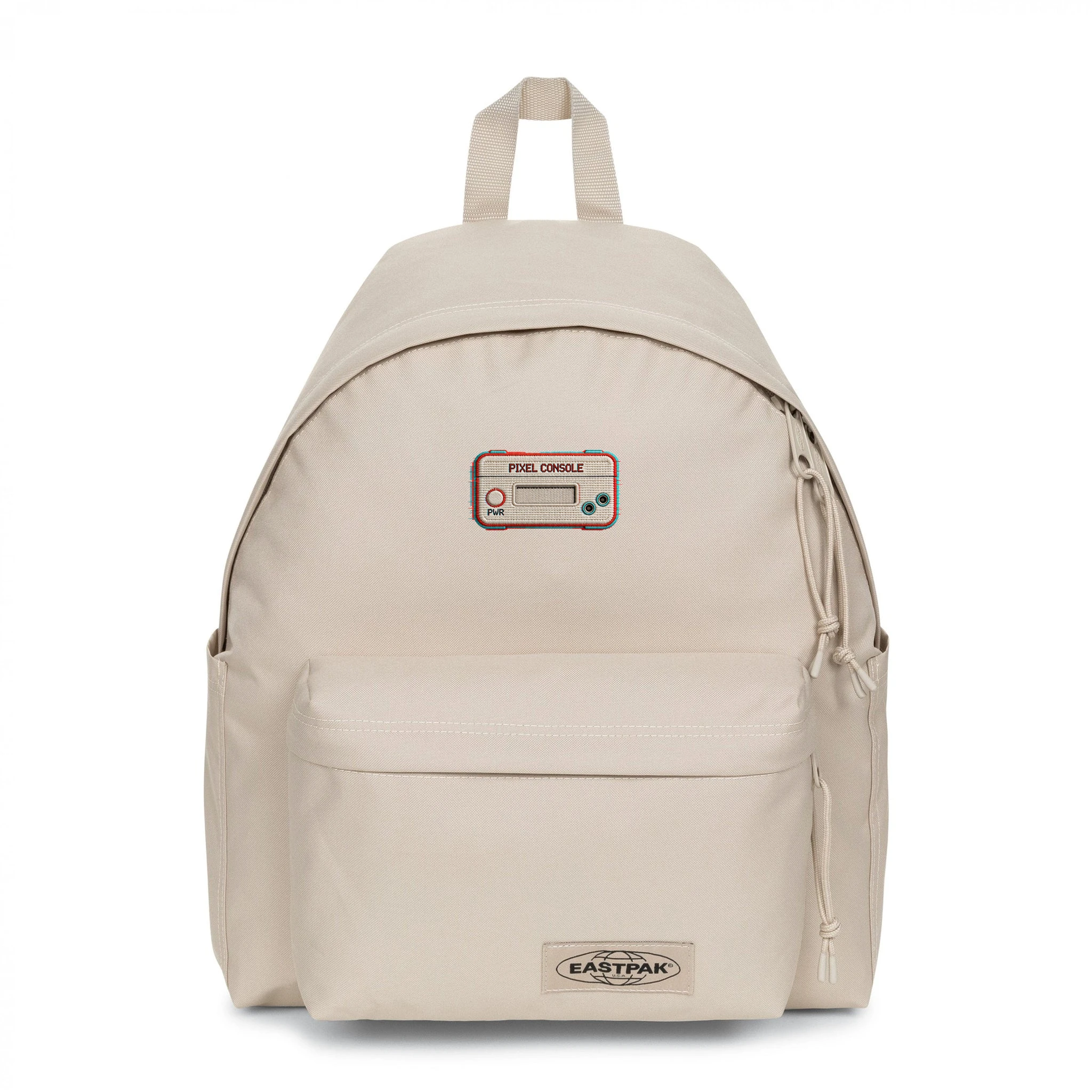 EASTPAK DAY PAK'R MONOTONE BEIGE The Glitch Mode Embroidered Backpack 1 EASTPAK DAY PAK'R MONOTONE BEIGE The Glitch Mode Embroidered Backpack
