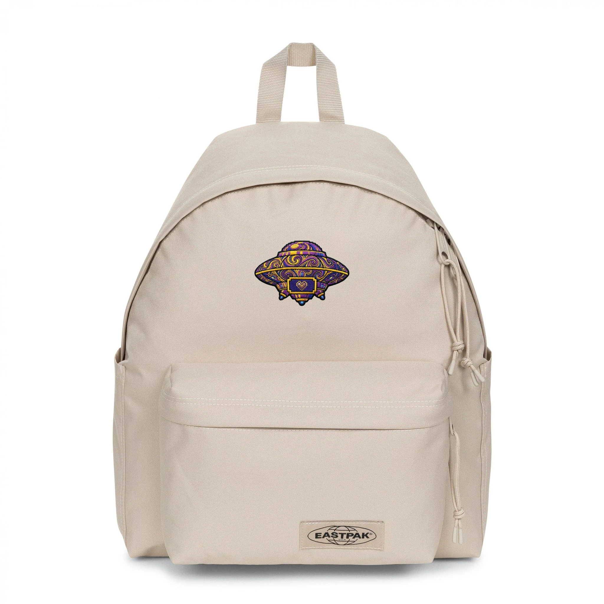 EASTPAK DAY PAK'R MONOTONE BEIGE The Mothership Embroidered Backpack 1 EASTPAK DAY PAK'R MONOTONE BEIGE The Mothership Embroidered Backpack