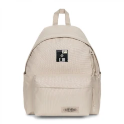 EASTPAK DAY PAK'R MONOTONE BEIGE The Obsidian Disk Embroidered Backpack