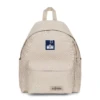 EASTPAK DAY PAK'R MONOTONE BEIGE The Save Button Embroidered Backpack
