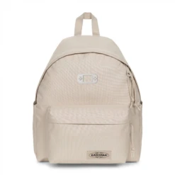 EASTPAK DAY PAK'R MONOTONE BEIGE The White Outline Embroidered Backpack