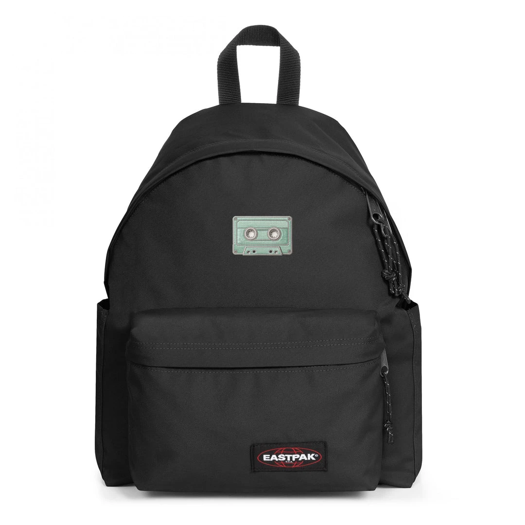 EASTPAK DAY PAK'R BLACK Cool-Tech Textile Embroidered Backpack 1 EASTPAK DAY PAK'R BLACK Cool-Tech Textile Embroidered Backpack
