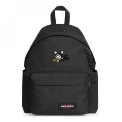 EASTPAK DAY PAK'R BLACK Kuromi Sunny Smile Embroidered Backpack