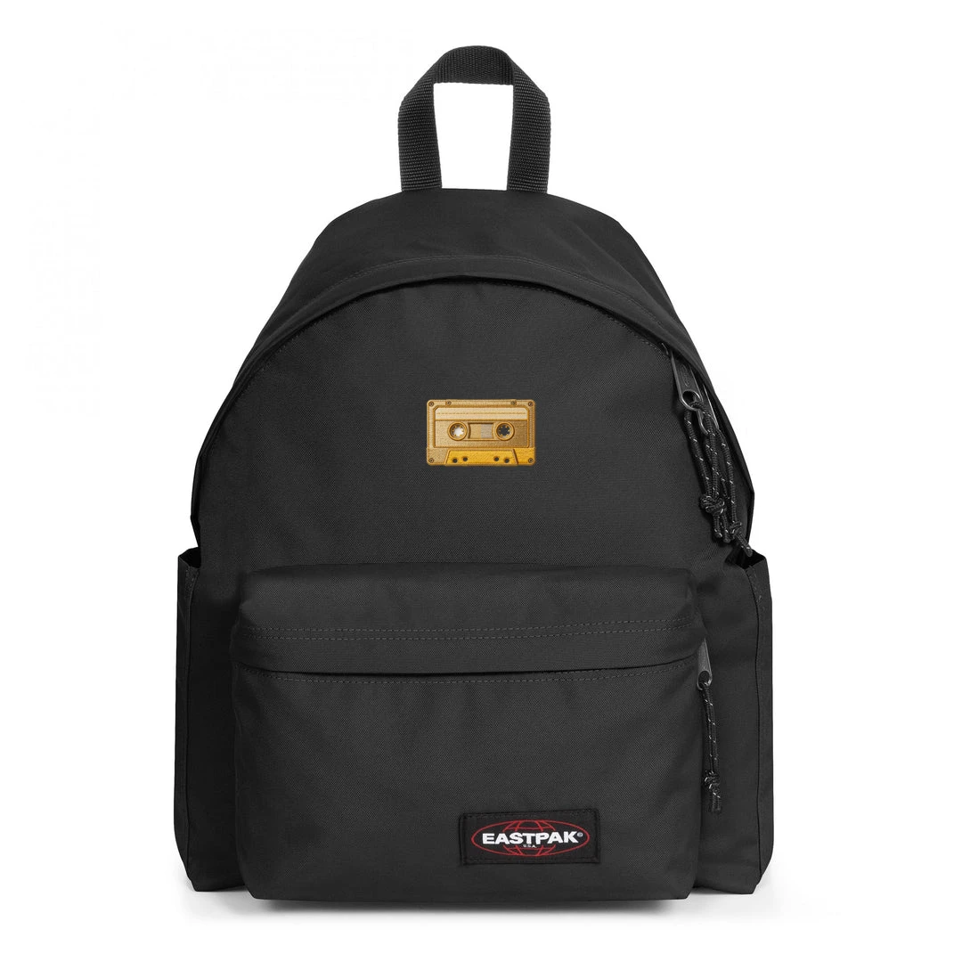 EASTPAK DAY PAK'R BLACK The Golden Record Embroidered Backpack 1 EASTPAK DAY PAK'R BLACK The Golden Record Embroidered Backpack