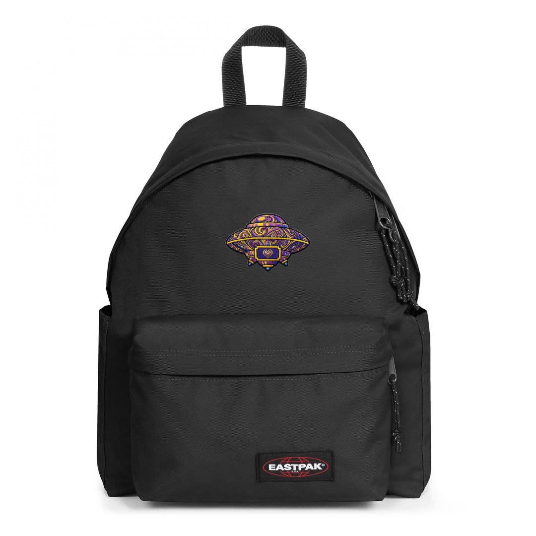 EASTPAK DAY PAK'R BLACK The Mothership Embroidered Backpack 1 EASTPAK DAY PAK'R BLACK The Mothership Embroidered Backpack