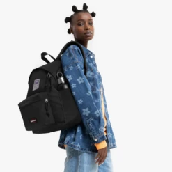 EASTPAK DAY PAK'R BLACK The OG Handheld Embroidered Backpack 3 EASTPAK DAY PAK'R BLACK The OG Handheld Embroidered Backpack -Eastpak Embroidered Backpacks JS0A85MADPCOS2 THEOG 20260426 003 detail 1