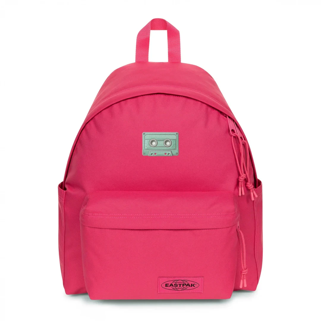 EASTPAK DAY PAK'R MONOTONE PINK Cool-Tech Textile Embroidered Backpack 1 EASTPAK DAY PAK'R MONOTONE PINK Cool-Tech Textile Embroidered Backpack