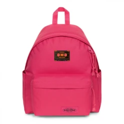 EASTPAK DAY PAK'R MONOTONE PINK Play Button Tape Embroidered Backpack