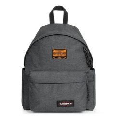 EASTPAK DAY PAK'R BLACK DENIM 80s Mix Tape Embroidered Backpack