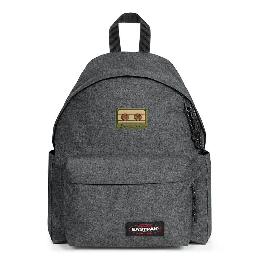 EASTPAK DAY PAK'R BLACK DENIM Biophilic Luxe Embroidered Backpack 1 EASTPAK DAY PAK'R BLACK DENIM Biophilic Luxe Embroidered Backpack