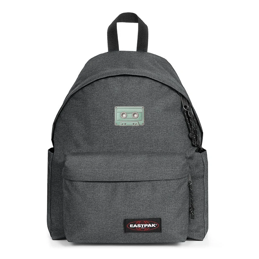 EASTPAK DAY PAK'R BLACK DENIM Cool-Tech Textile Embroidered Backpack 1 EASTPAK DAY PAK'R BLACK DENIM Cool-Tech Textile Embroidered Backpack