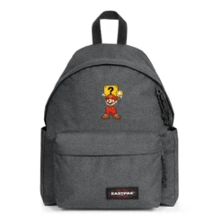 EASTPAK DAY PAK'R BLACK DENIM Mario Wink Mode Embroidered Backpack
