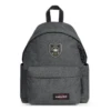 EASTPAK DAY PAK'R BLACK DENIM Kuromi Pout Mood Embroidered Backpack