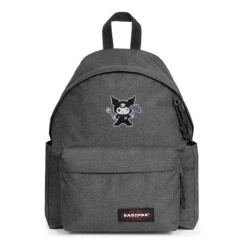 EASTPAK DAY PAK'R BLACK DENIM Kuromi Dreamy Charm Embroidered Backpack