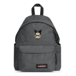 EASTPAK DAY PAK'R BLACK DENIM Kuromi Signature Gaze Embroidered Backpack