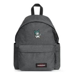 EASTPAK DAY PAK'R BLACK DENIM Kuromi Wink Charm Embroidered Backpack