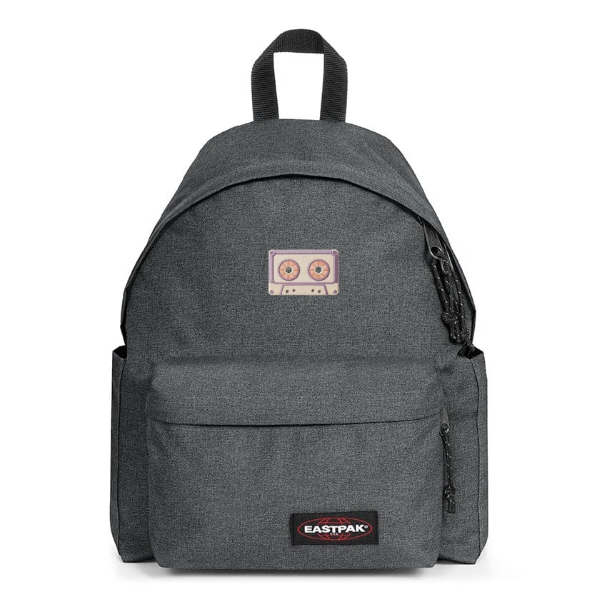 EASTPAK DAY PAK'R BLACK DENIM Healing Craft Embroidered Backpack 1 EASTPAK DAY PAK'R BLACK DENIM Healing Craft Embroidered Backpack