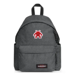 EASTPAK DAY PAK'R BLACK DENIM Red Aggressor Embroidered Backpack