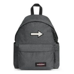 EASTPAK DAY PAK'R BLACK DENIM Classic Cursor Embroidered Backpack