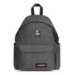 EASTPAK DAY PAK'R BLACK DENIM The Creator??s Disk Embroidered Backpack