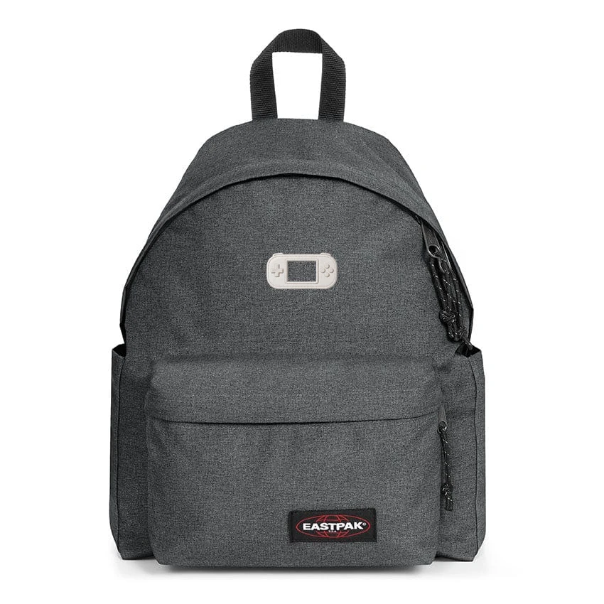 EASTPAK DAY PAK'R BLACK DENIM The White Outline Embroidered Backpack 1 EASTPAK DAY PAK'R BLACK DENIM The White Outline Embroidered Backpack